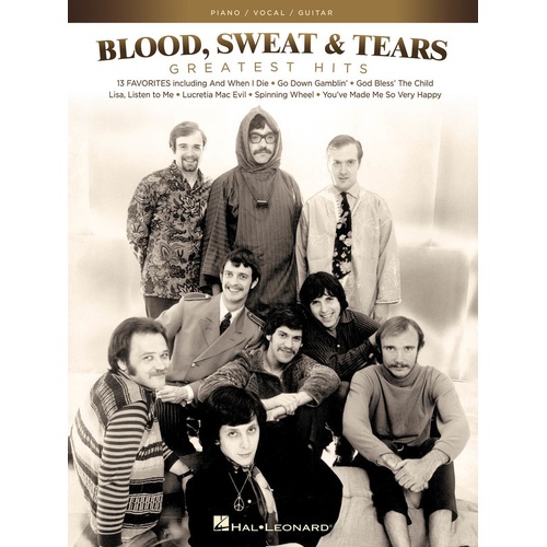 Blood Sweat and Tears - Greatest Hits PVG (Softcover Book)