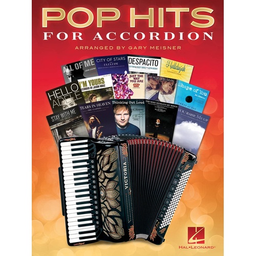 Pop Hits For Accordion (Softcover Book)