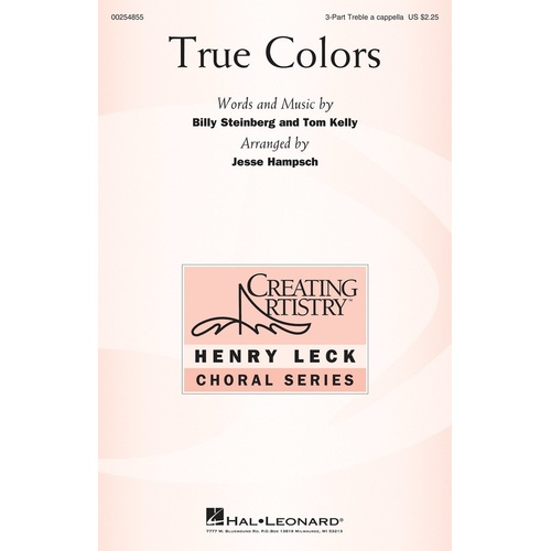 True Colors 3 Part Treble A Cappella (Octavo)