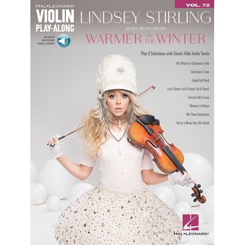 Lindsey Stirling Selections: Warmer in Winter for Violin - Play-Along Series