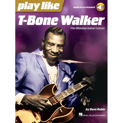 Play Like T-Bone Walker Book with Audio Access
