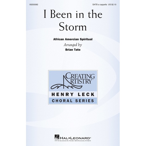 I Been In The Storm SATB A Cappella (Octavo)