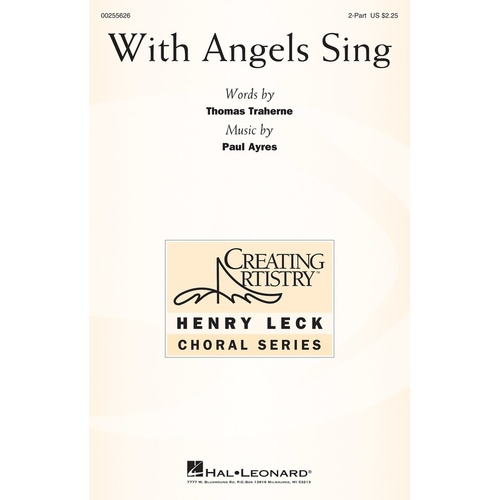 With Angels Sing 2 Part (Octavo)