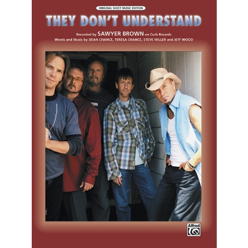 They Don't Understand PVG Sheet Music
