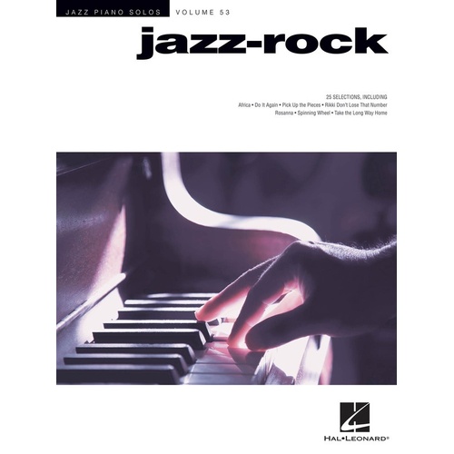 Jazz-Rock Jazz Piano Solo Series V53 Jps (Softcover Book)