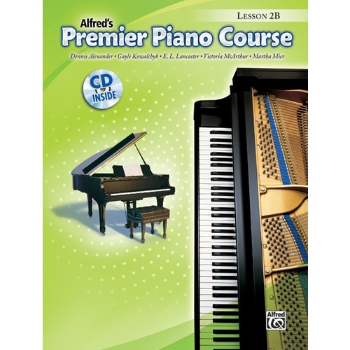 Premier Piano Course Lesson 2B Book/CD