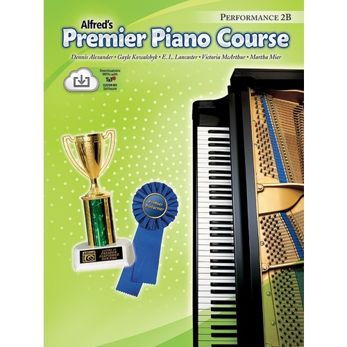 Premier Piano Course Performance 2B Book/CD