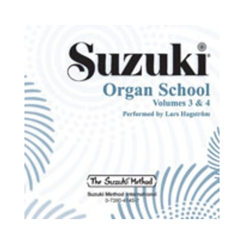 Suzuki Organ School Vol 3-4 CD