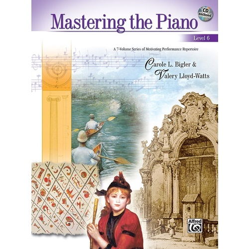 Mastering The Piano Book/CD Level 6