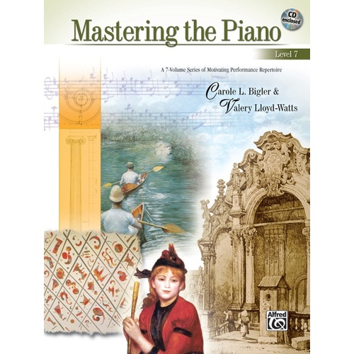 Mastering The Piano Book/CD Level 7