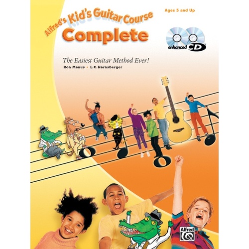 Alfreds Kids Guitar Course Complete Book/2CDs