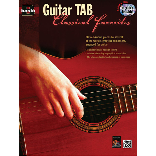 Basix Guitar Tab Classics Complete Book with 2 CDs