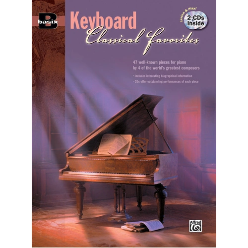 Basix Keyboard Classical Favorites Book and CD Set