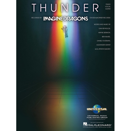 Imagine Dragons - Thunder PVG S/S (Sheet Music)