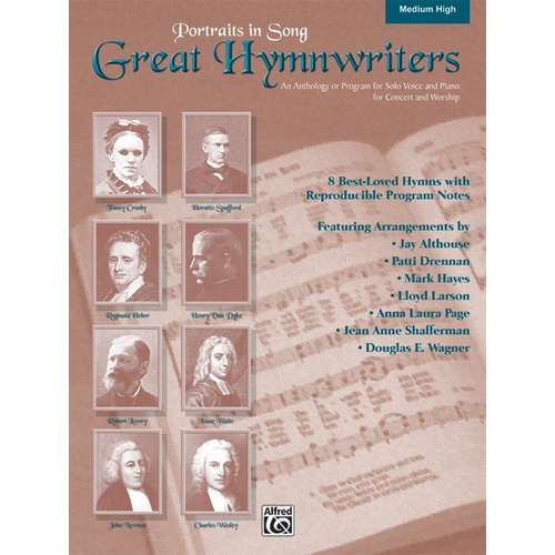 Great Hymnwriters Med High Book/CD