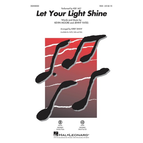 Let Your Light Shine SSA (Octavo)