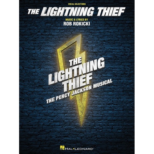 The Lightning Thief Vocal Selections Songbook for Piano by Rob Rokicki