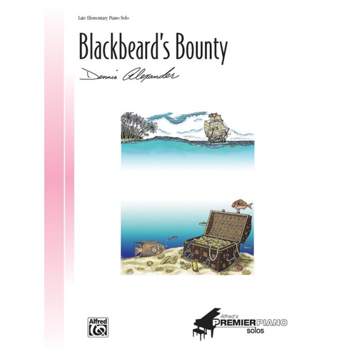 Blackbeards Bounty Late Elementary Piano Solo Sheet Music
