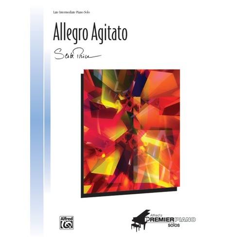 Allegro Agitato Late Intermediate Piano Solo Sheet Music