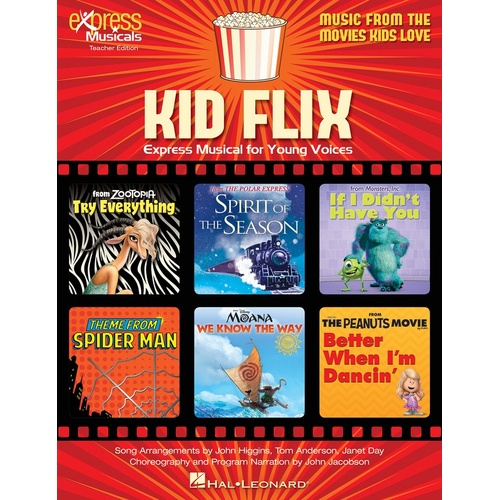 Kid Flix Music From The Movies Kids Love Perf/Accomp CD (CD Only)