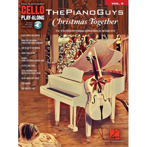 Piano Guys Christmas Together Cello Play-Along V9 BK/OLA
