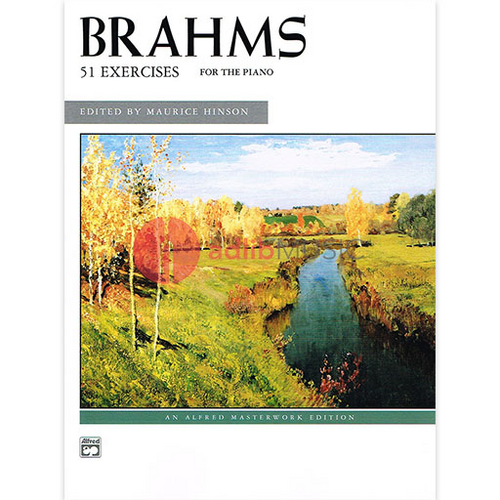 Brahms 51 Exercises for Piano - Johannes Brahms - Alfred Music