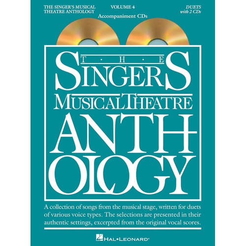 Singers Musical Theatre Anth Duets V4 CDs (CD Only)