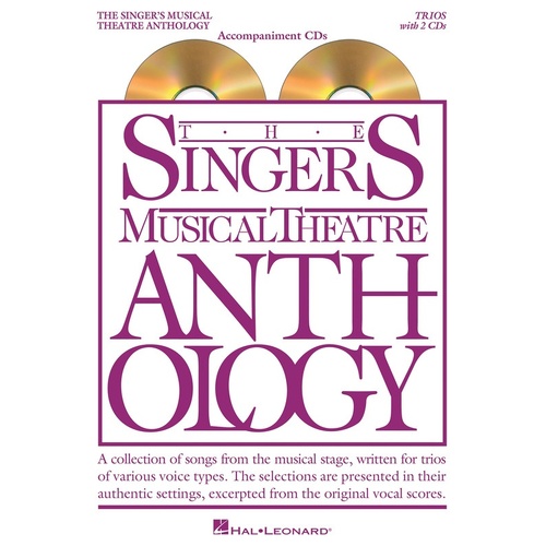 Singers Musical Theatre Anth Trios Accomp CDs (Softcover Book/CD)