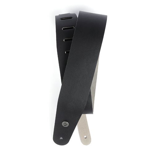 Planet Waves Classic Leather Guitar Strap, Black