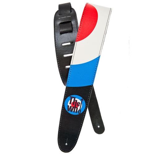 Planet Waves The Who Guitar Strap, Bulls Eye