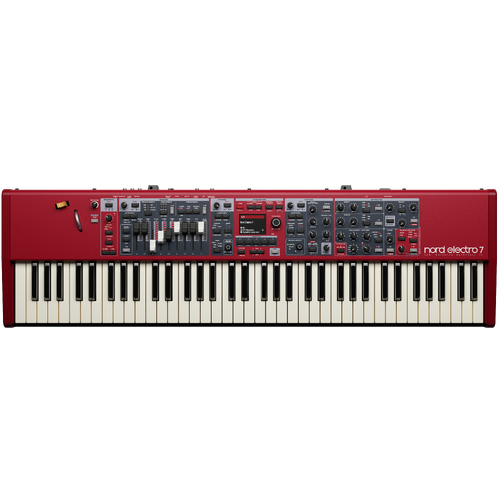Nord Electro 7 73 Note Semi Weighted Waterfall Keybed with Synth Section and Effects