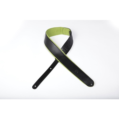 Planet Waves Color Padded Guitar Strap, Green