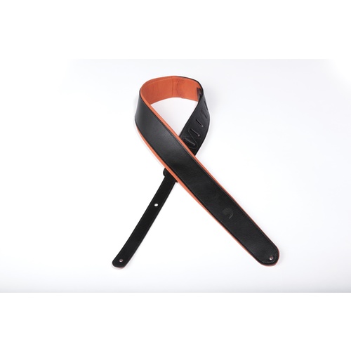 Planet Waves Color Padded Guitar Strap, Orange