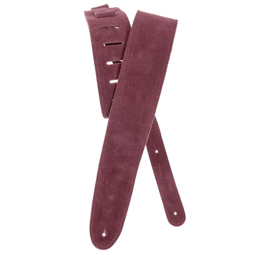 Planet Waves Suede Guitar Strap, Burgundy