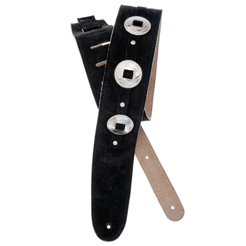 Planet Waves Conchos Guitar Strap, Black