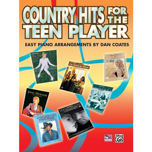 Country Hits For The Teen Player Easy Piano