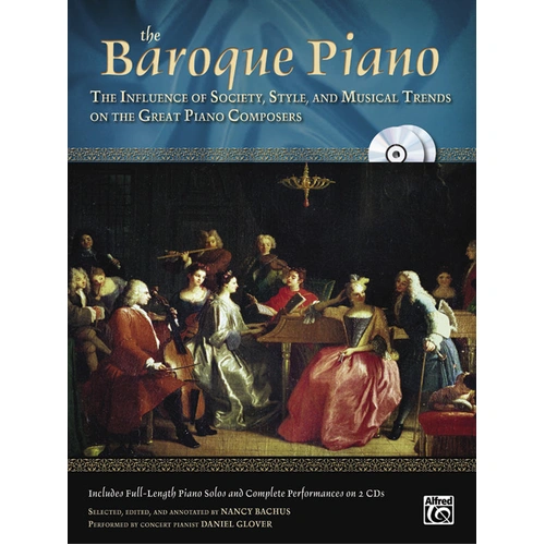 Baroque Piano Book with CD by Nancy Bachus
