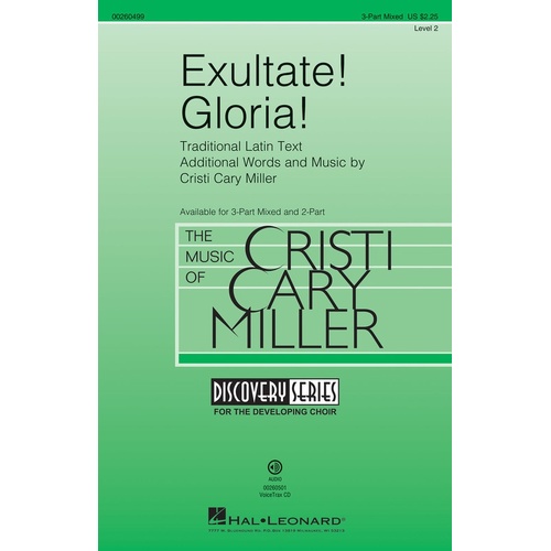 Exultate! Gloria! VoiceTrax CD (CD Only)