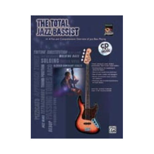 Total Jazz Bassist Book and CD - Complete Jazz Method for Electric and Double Bass