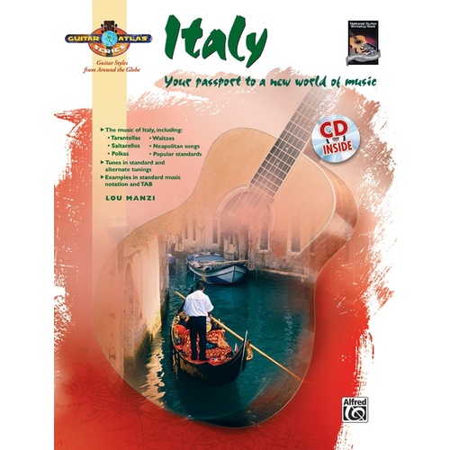 Guitar Atlas Italy Book/CD