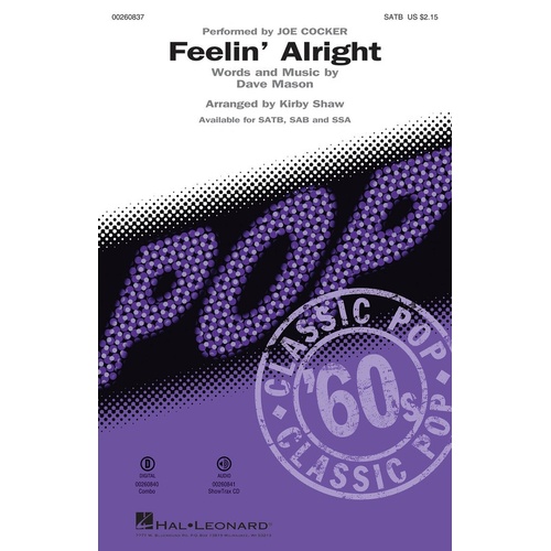 Feelin Alright SATB (Octavo)