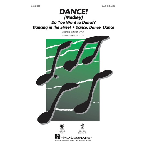 Dance! (Medley) SAB (Octavo)