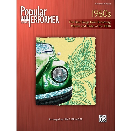 Popular Performer 1960S Adv Piano Arr Springer