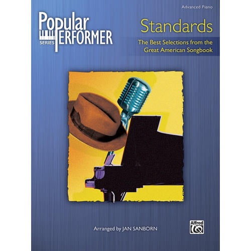 Popular Performer Standards Adv Piano Arr Sanborn