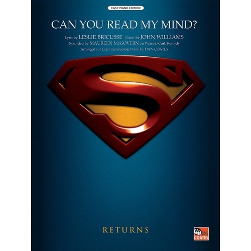 Can You Read My Mind EP - Piano Sheet Music