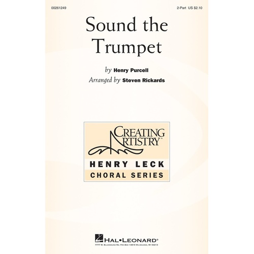 Sound The Trumpet 2 Part (Octavo)