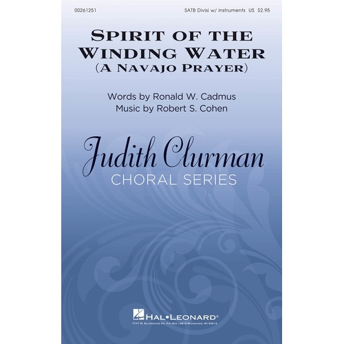 Spirit Of The Winding Water SATB A Cappella (Octavo)
