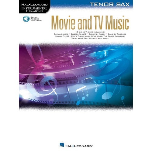 Movie and TV Music for Tenor Saxophone - Hal Leonard
