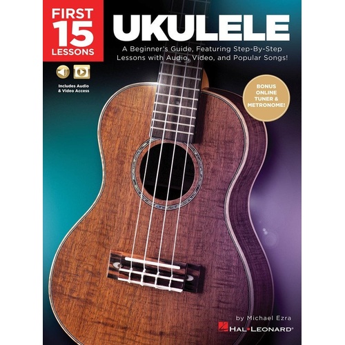 First 15 Lessons Ukulele Book