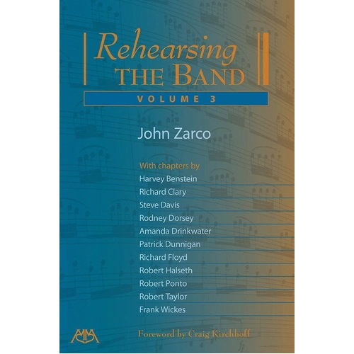 Rehearsing the Band Vol 3 by Meredith Music, 144 Pages